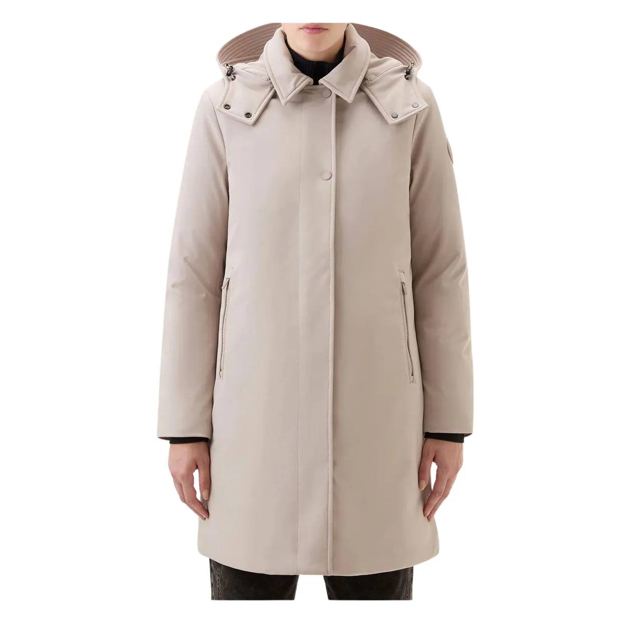 Giubbino Donna Woolrich Firth Parka Sabbia