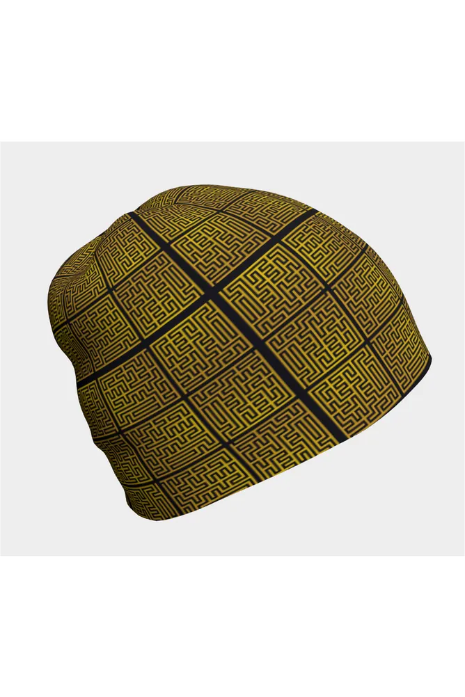 Golden Maze Beanie