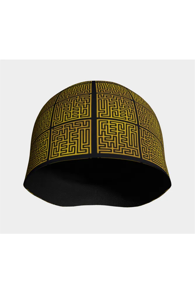 Golden Maze Beanie