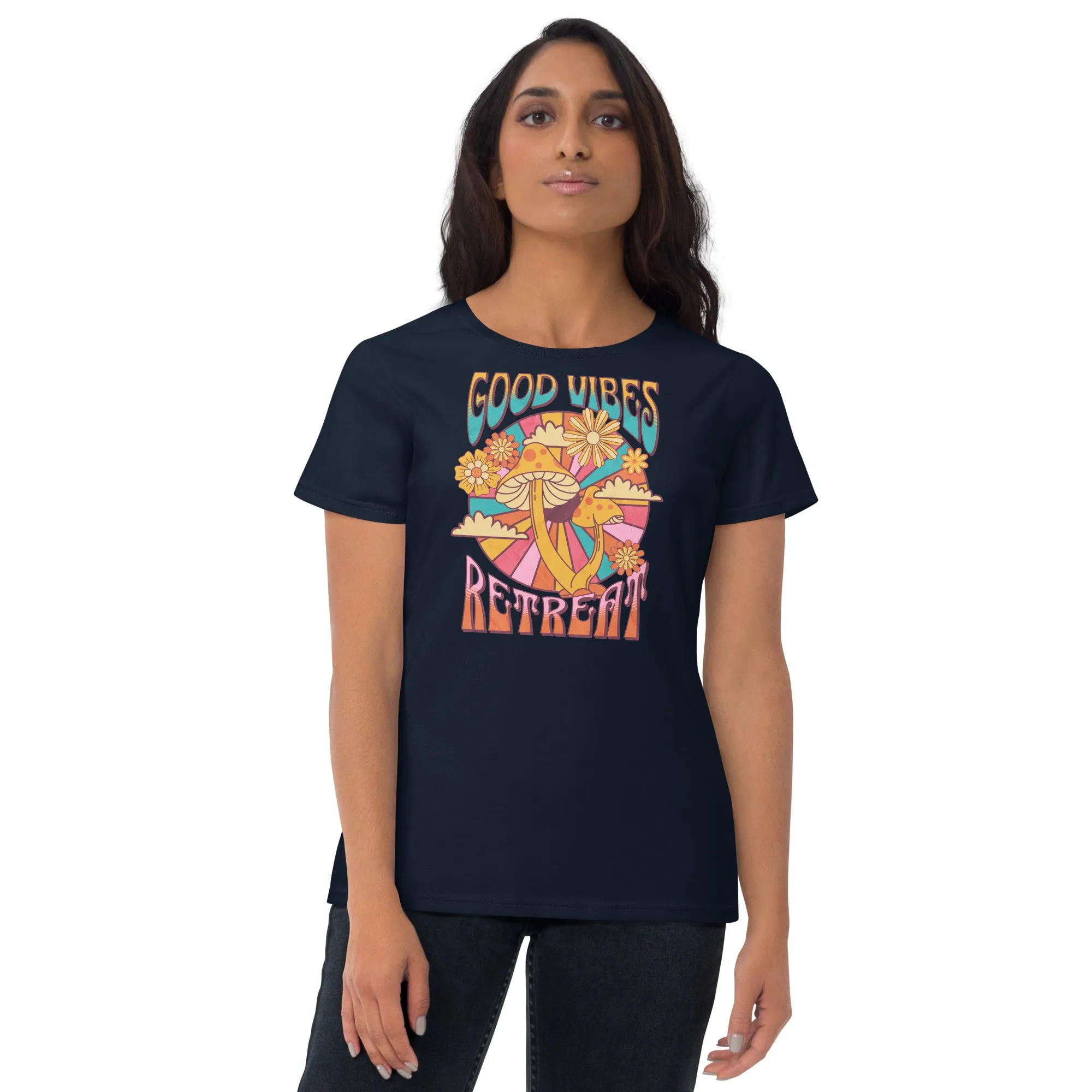 Good vibes retreat Women's short sleeve t-shirt