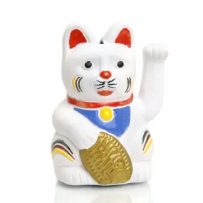 Handpainted Lucky Kitty Bank