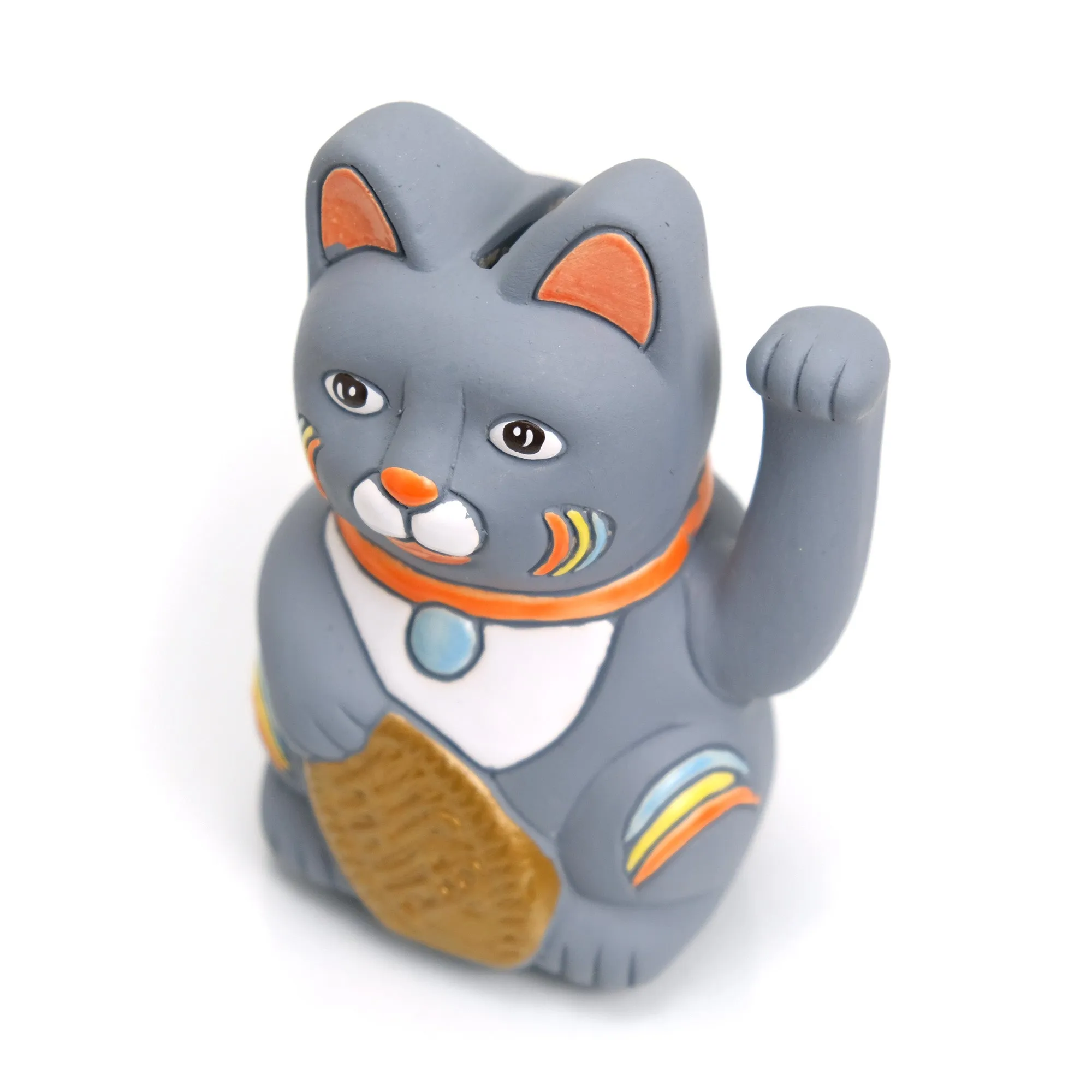 Handpainted Lucky Kitty Bank