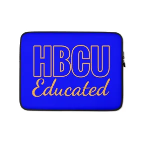 HBCU Educated Blue/Gold Laptop Sleeve