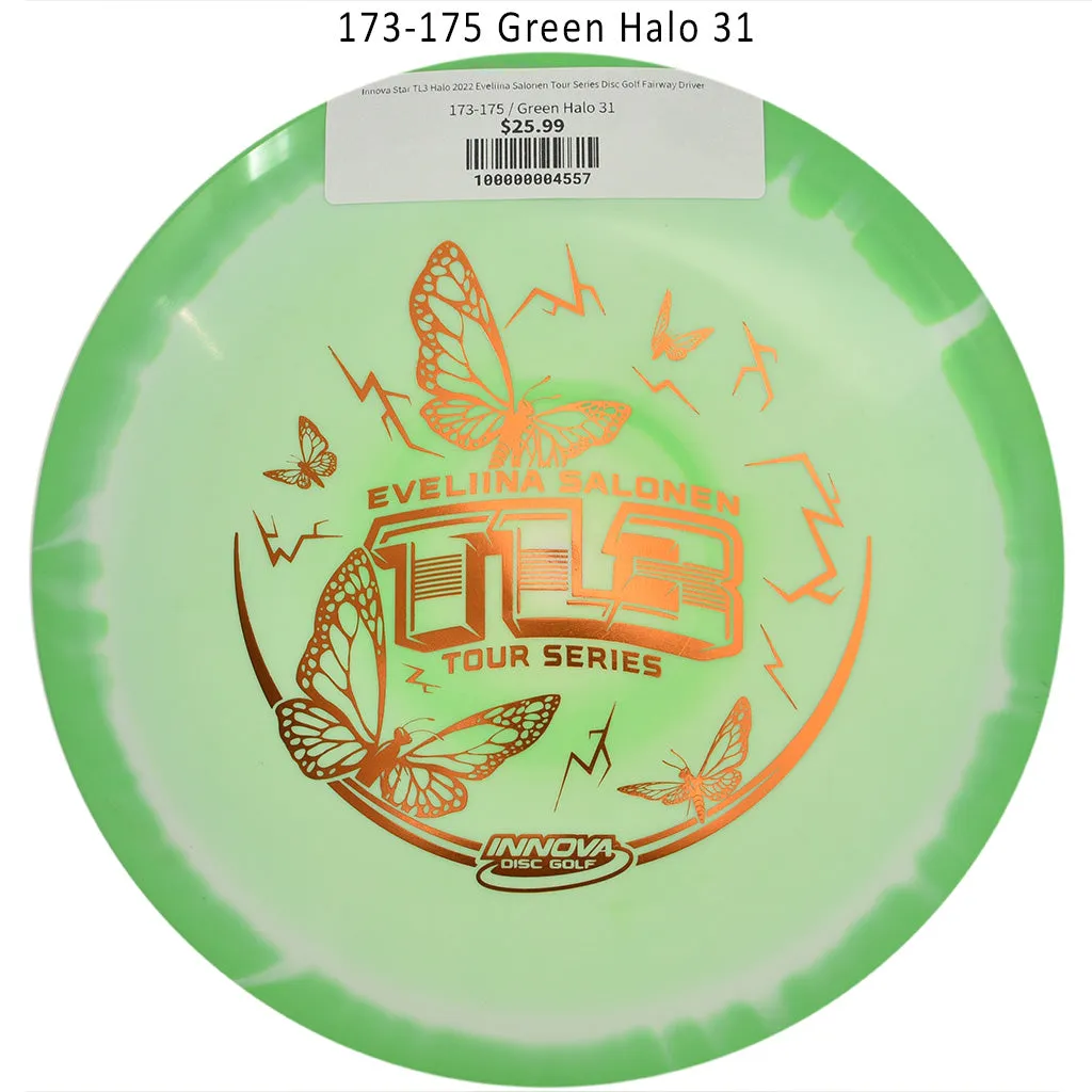 Innova Halo Star TL3 2022 Eveliina Salonen Tour Series Disc Golf Fairway Driver