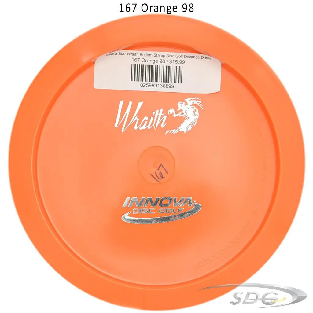 Innova Star Wraith Bottom Stamp Disc Golf Distance Driver