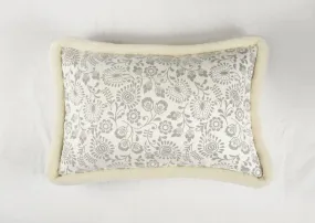 Ivory, cushion cover, printed pillow, nordic style, scandinavian pillow, 14X21 inches