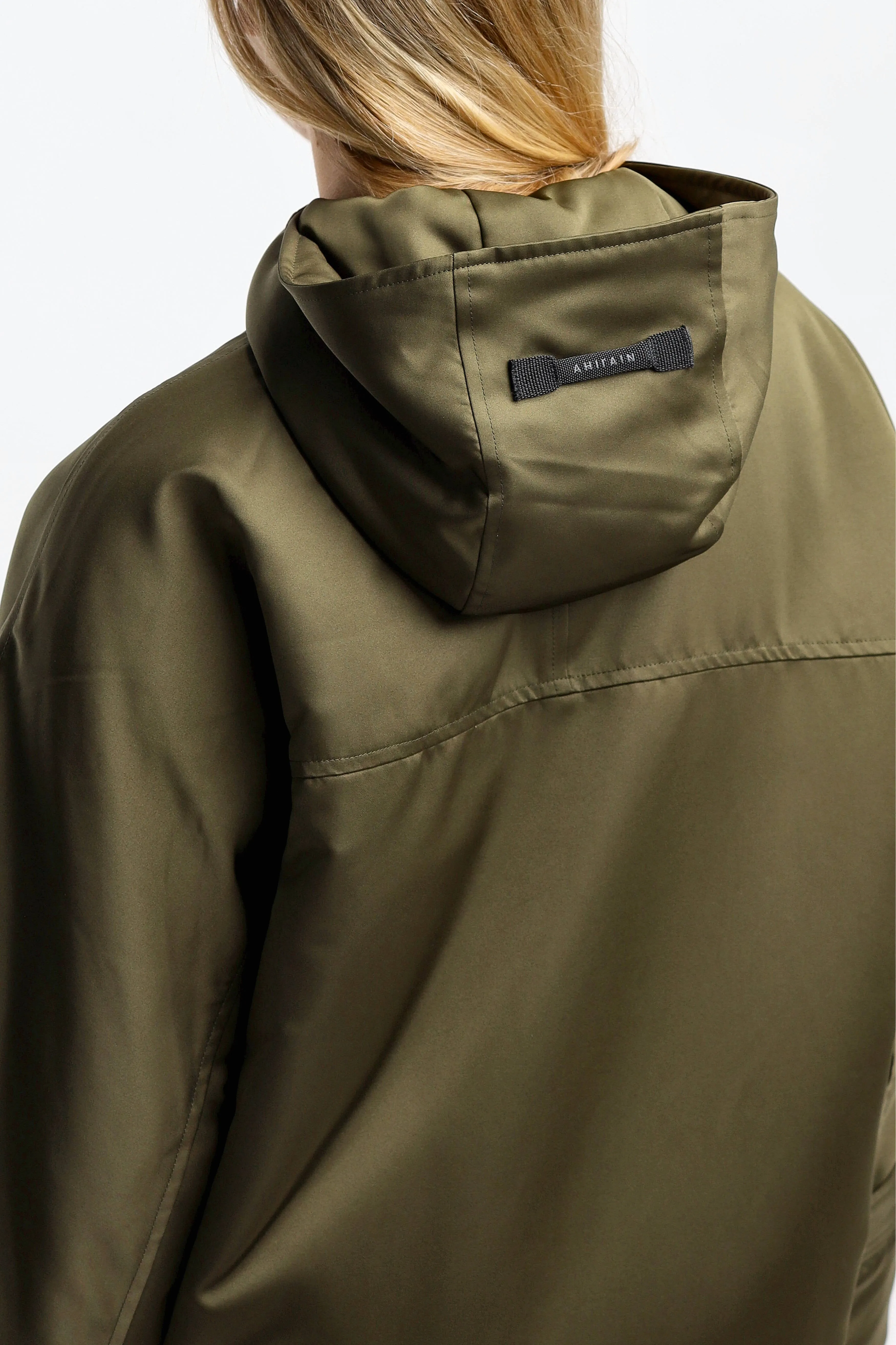 Jacke Parka Techno in Martini Olive