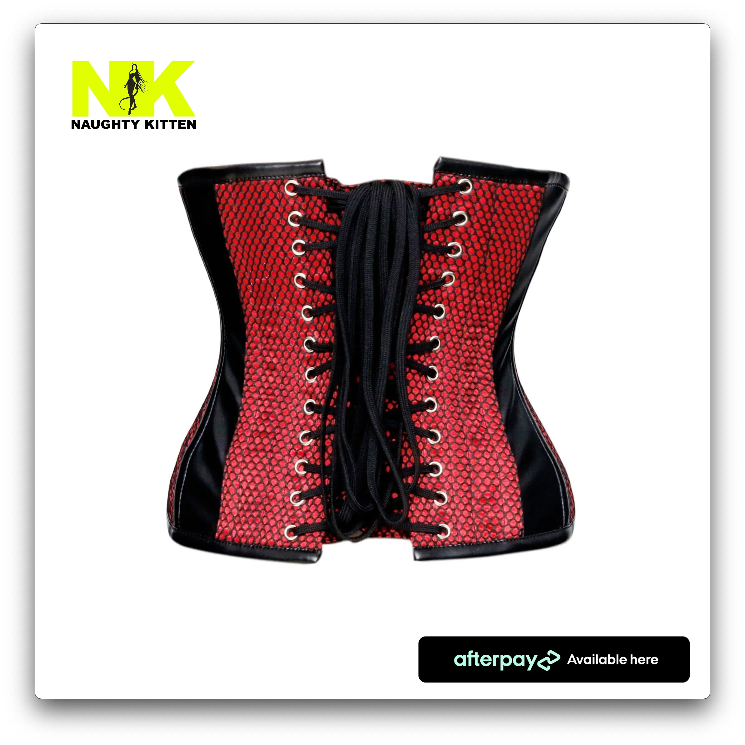 Jinx Spider Underbust Corset