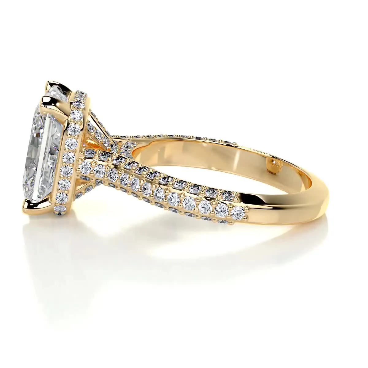 Joana Lab Grown Diamond Ring -18K Yellow Gold