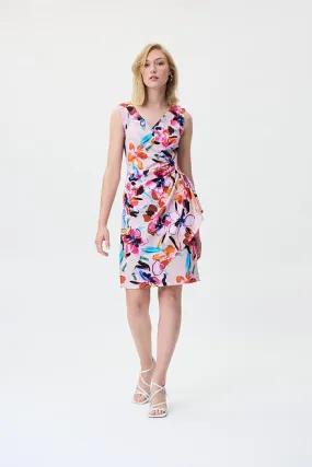 Joseph Ribkoff Floral Wrap Dress- 231172