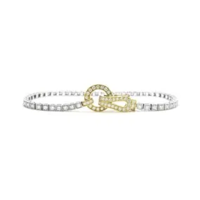 Ladies Two-Tone Diamond Bracelet