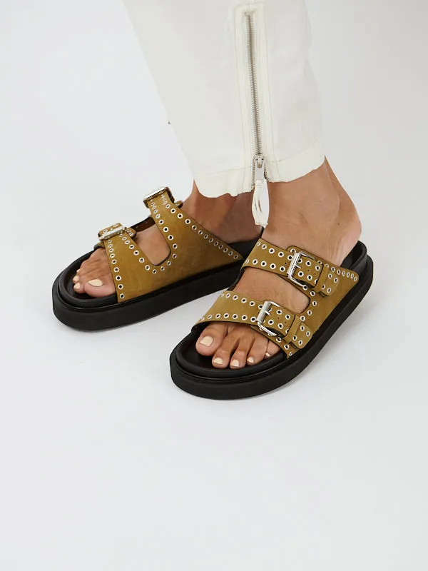 Lennya Sandals in Taupe