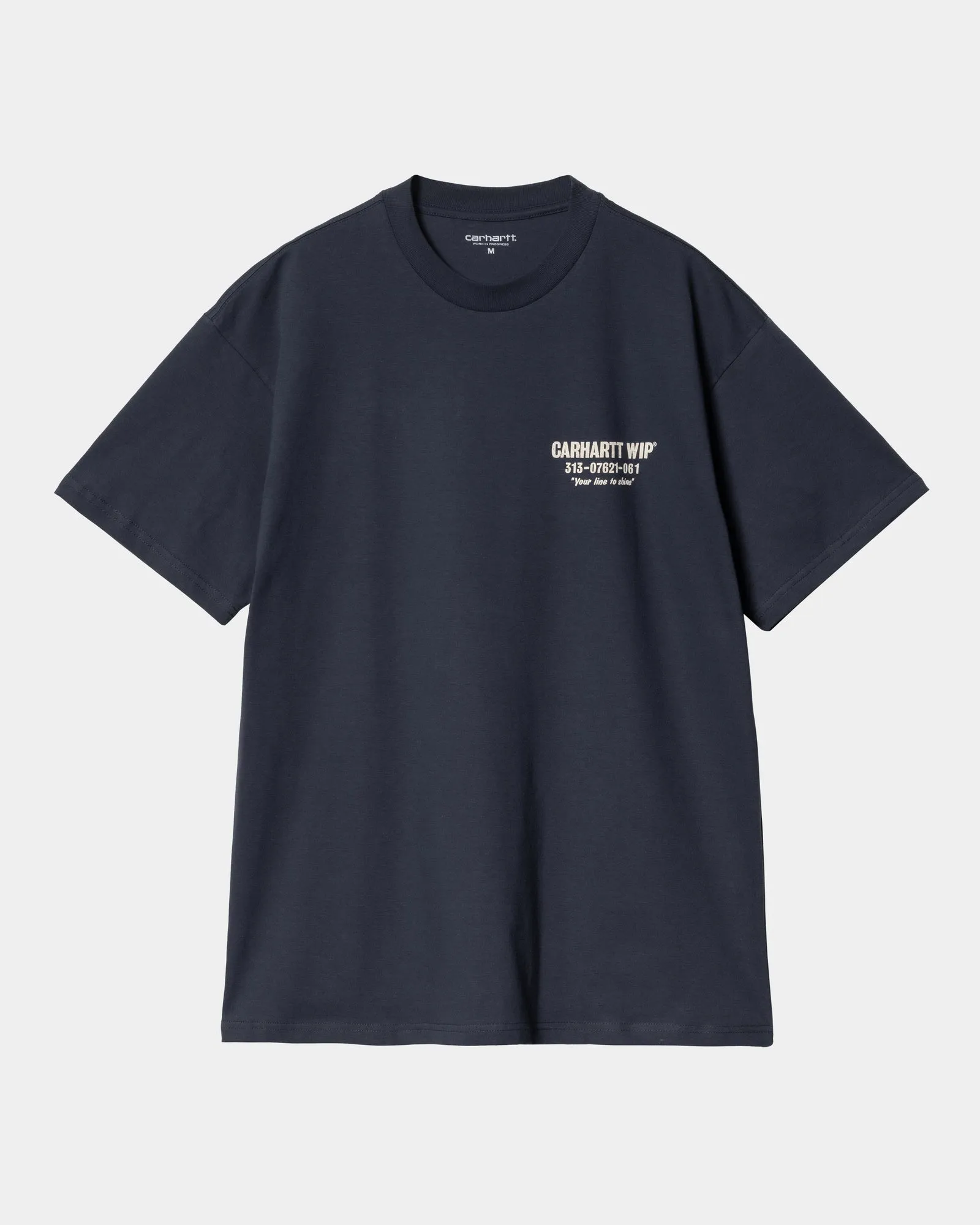 Less Troubles T-Shirt | Blue / Wax