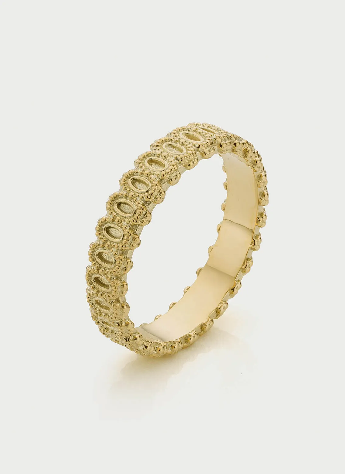 Lola band ring 14k gold