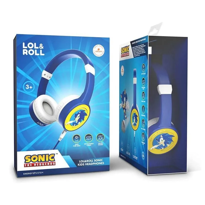 Lol&Roll Sonic the Hedgehog Children's Headphones