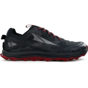 Men's Altra Lone Peak 6, Black/Gray, 10.5 D Medium