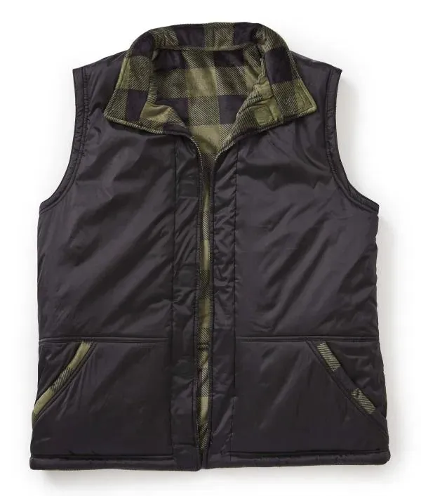 Men's Reversible Front Vest with Magnetic Closure