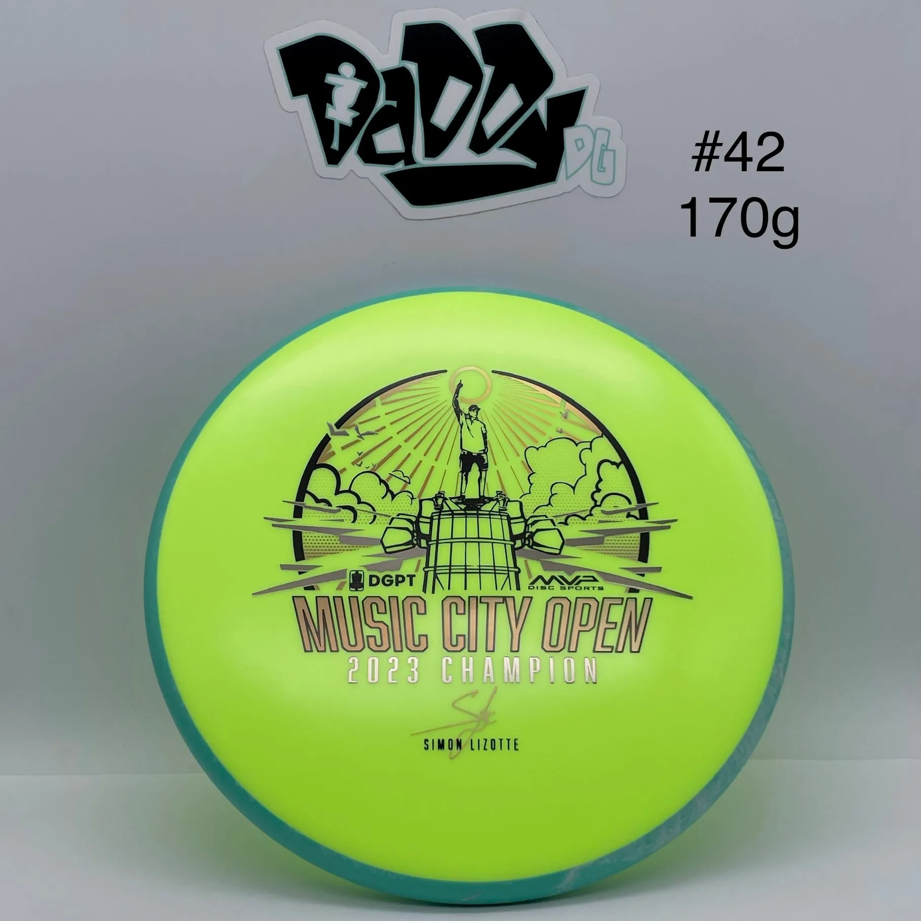 *NEW Axiom Fission Proxy Simon Lizotte 2023 Music City Open Champion Putt & Approach