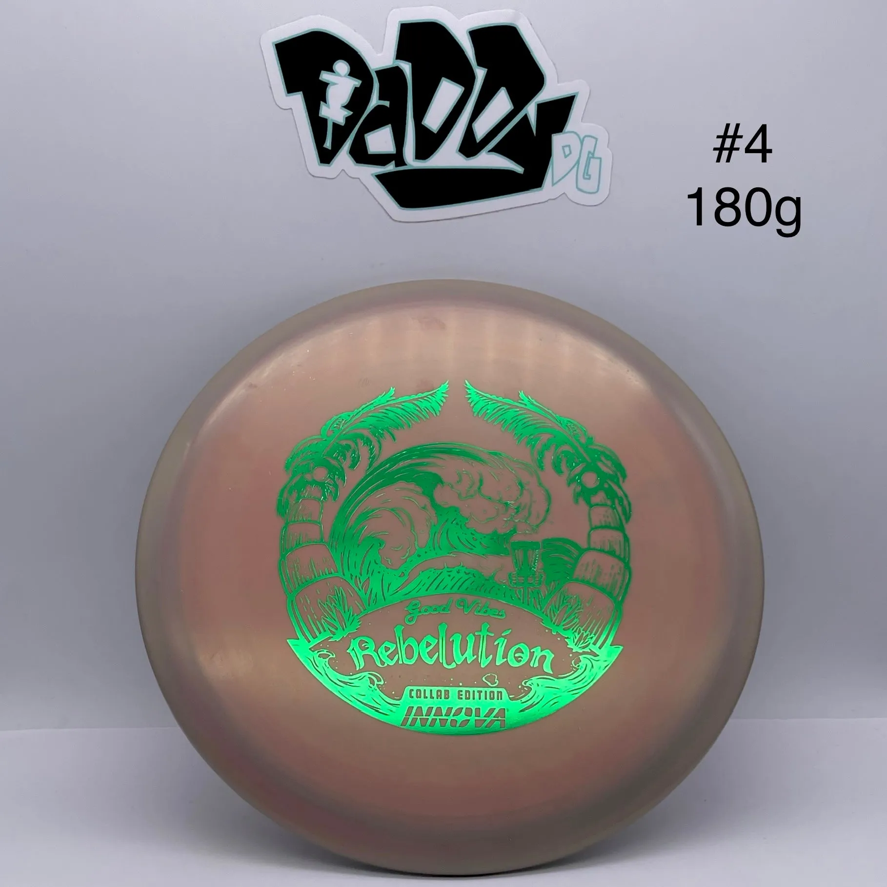 *NEW Innova Swirly Star Roc3 Rebelution Good Vibes Collab Edition Midrange