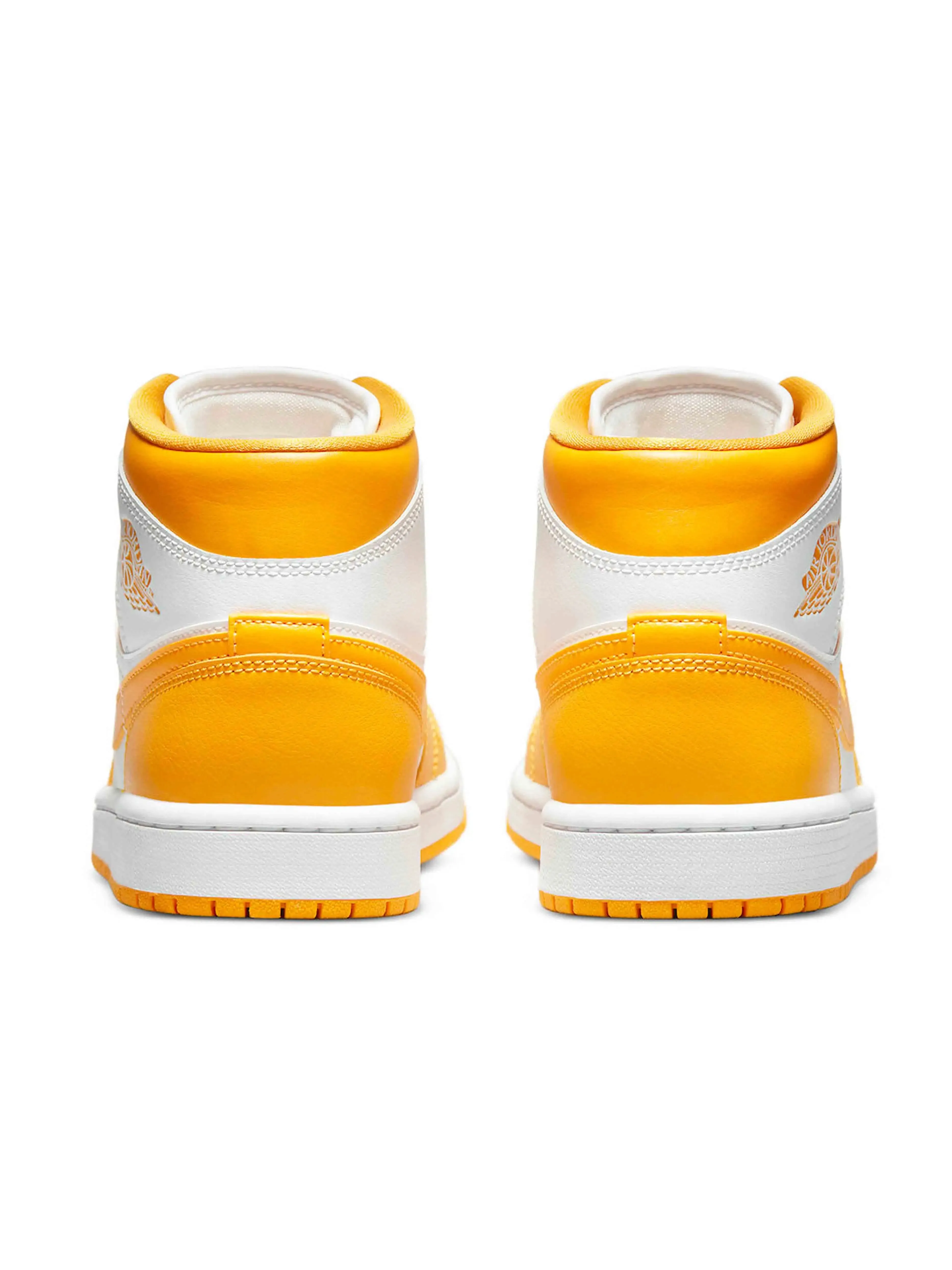 Nike Air Jordan 1 Mid White University Gold [W]