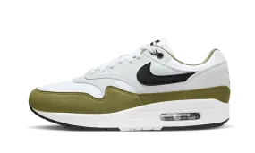 Nike Air Max 1 White Black Medium Olive