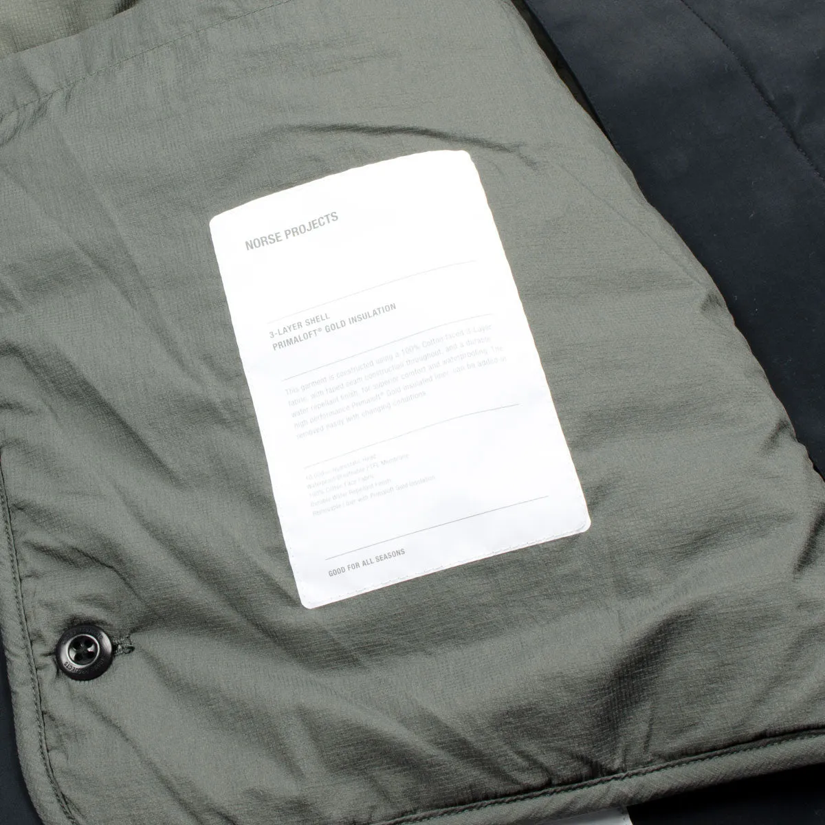 Norse Projects - Elias Military Cotton Parka - Black