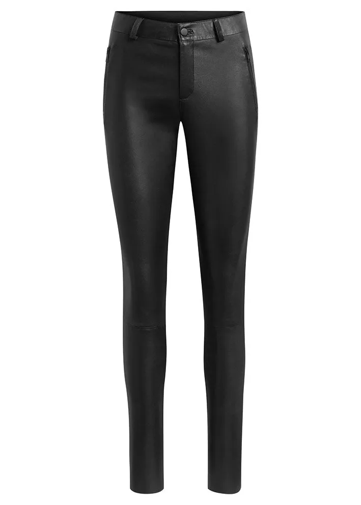 Notyz Leggings with saddleback 10910 Skindbukser - Black