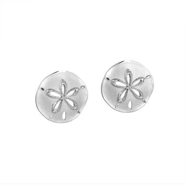 Ocean Isle Sand Dollar Stud Earrings