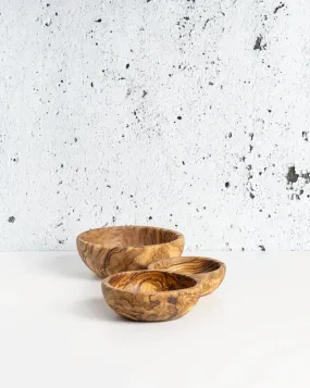 Olive Wood Nesting Bowls - Set of 3