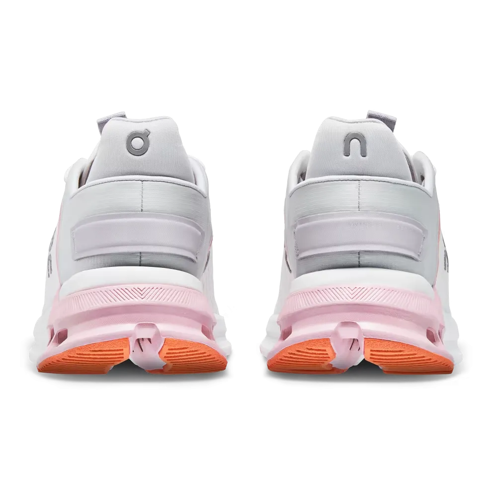 On Running Women's Cloudnova Flux Shoes - Undyed-White / Zephyr