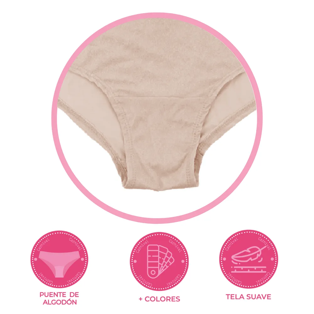 Panty con efecto glitter beige 74170 Lady Carnival