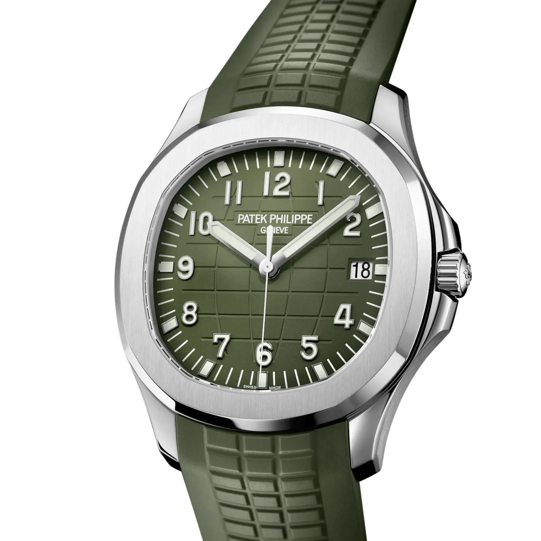 Patek Philippe Aquanaut Jumbo 5168G-010 Khaki Green 42.2mm (2020)