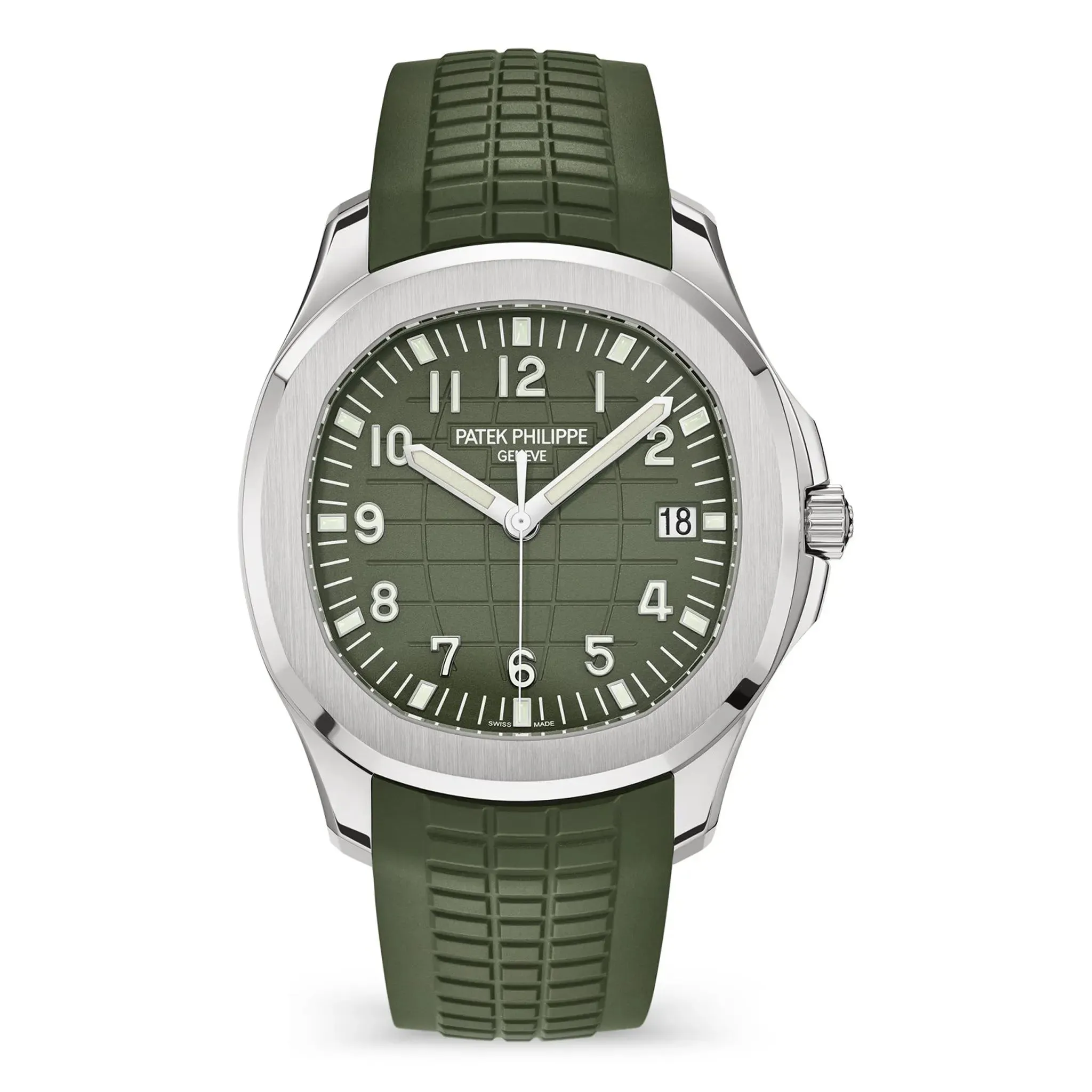 Patek Philippe Aquanaut Jumbo 5168G-010 Khaki Green 42.2mm (2020)