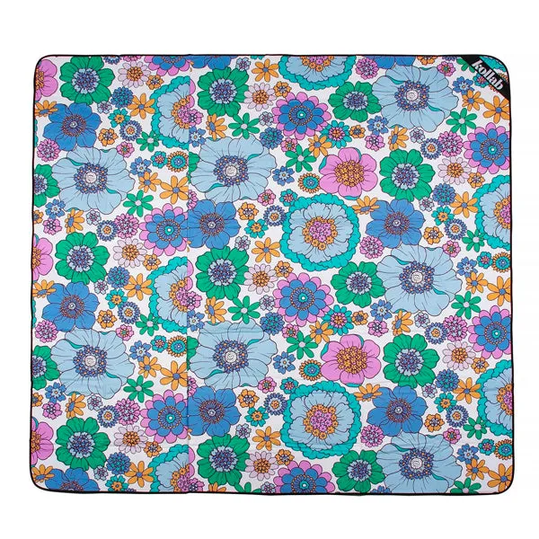 Picnic Mat Ocean Floral - 2 x 2m