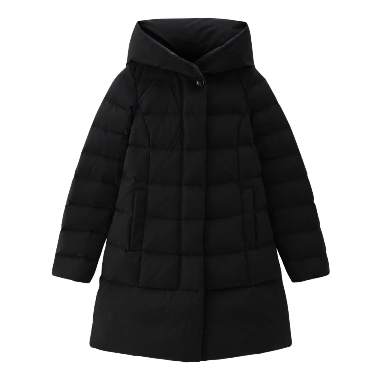 Piumino Donna Woolrich Puffy Prescott Parka Nero