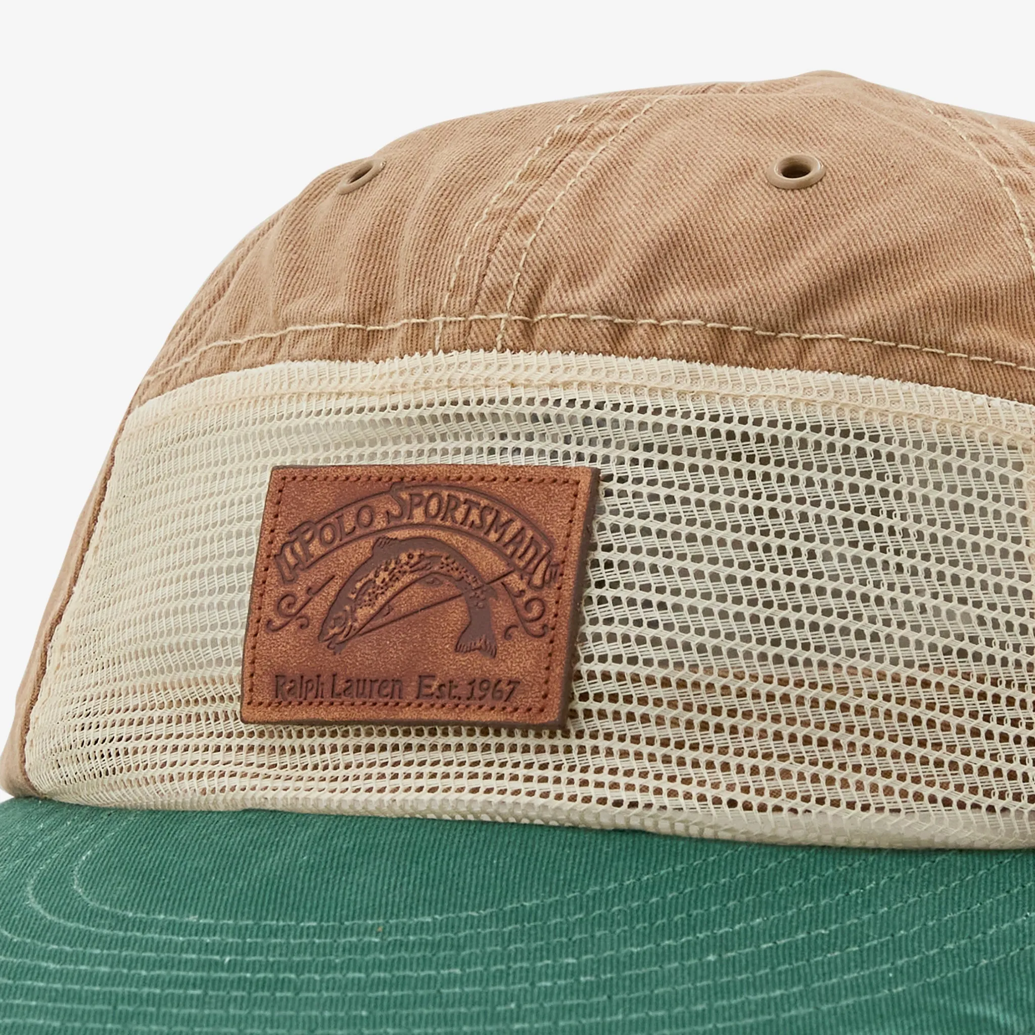 Polo Sportsman Twill Long-Bill Cap Rustic Tan | Vintage Pine