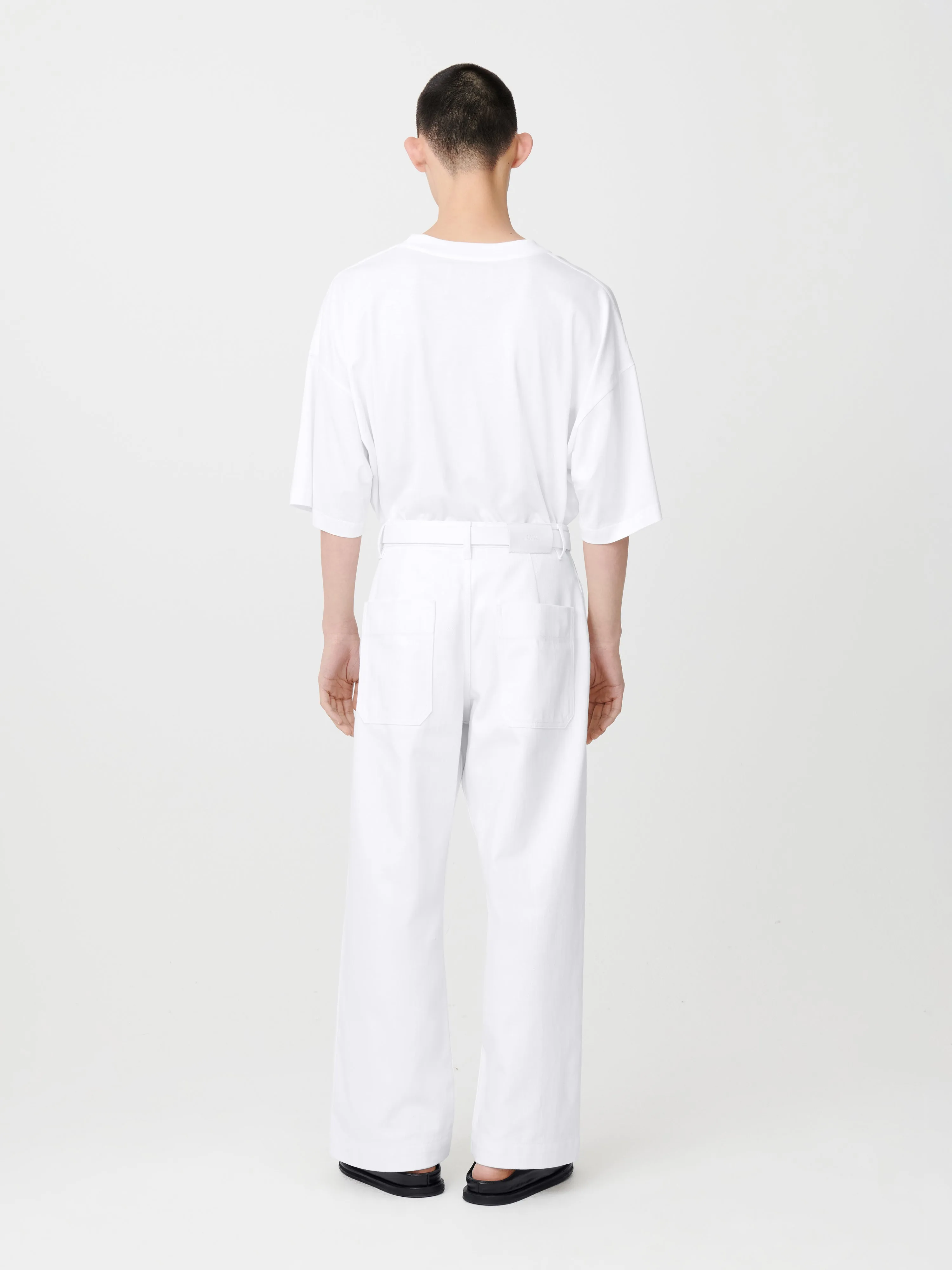 Pyad Denim Pant in Optic White