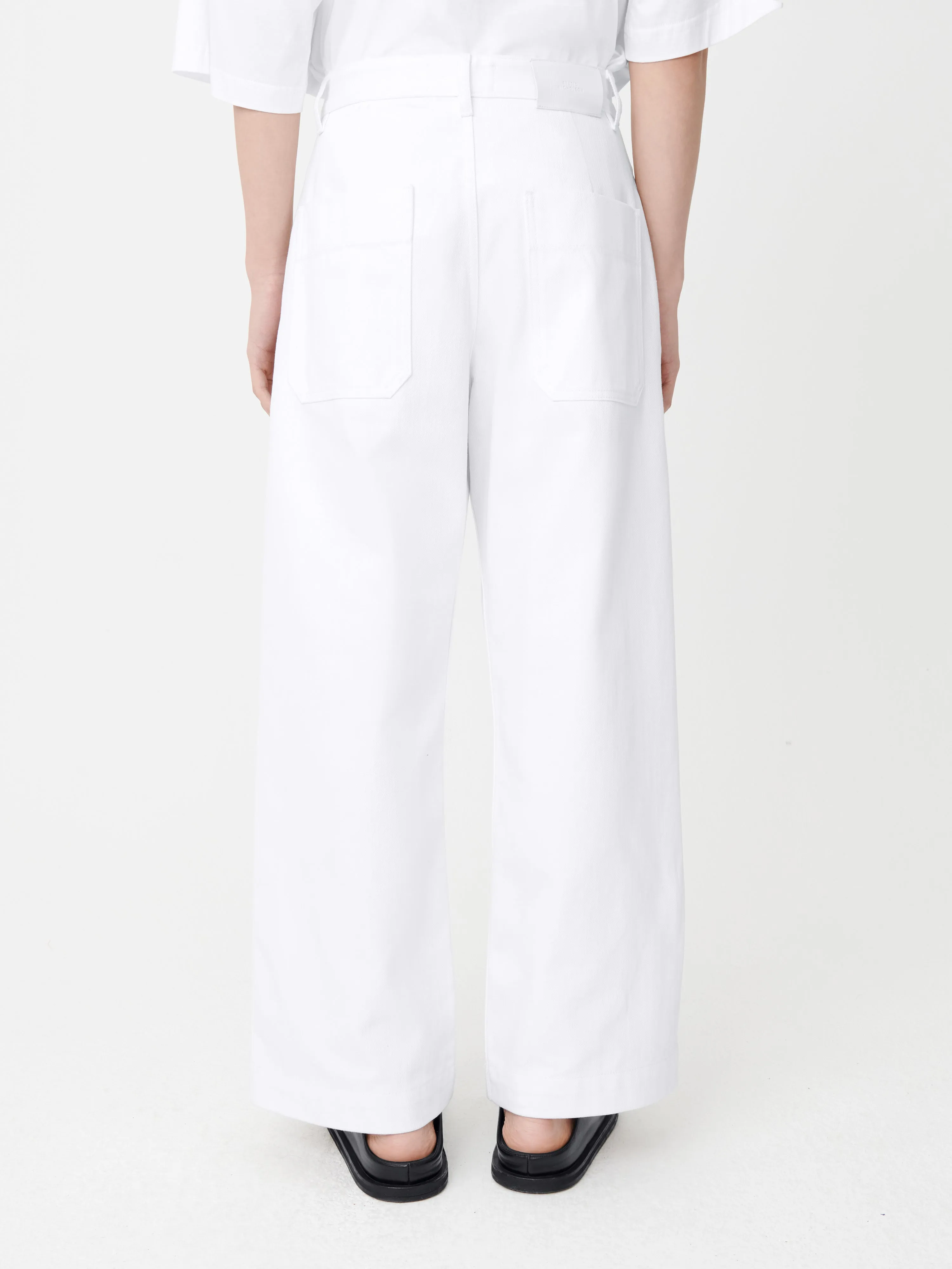 Pyad Denim Pant in Optic White