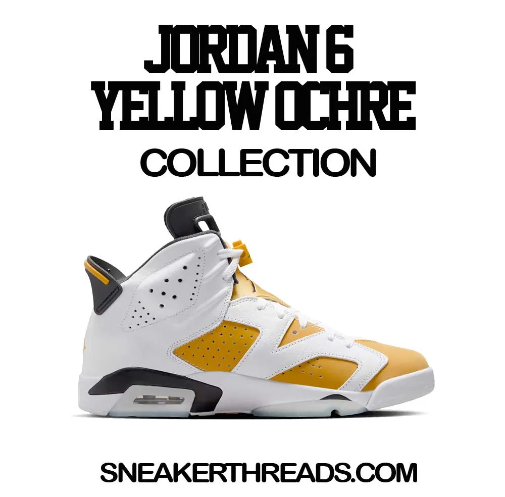 Retro 6 Yellow Ochre Fly Kicks Shirt