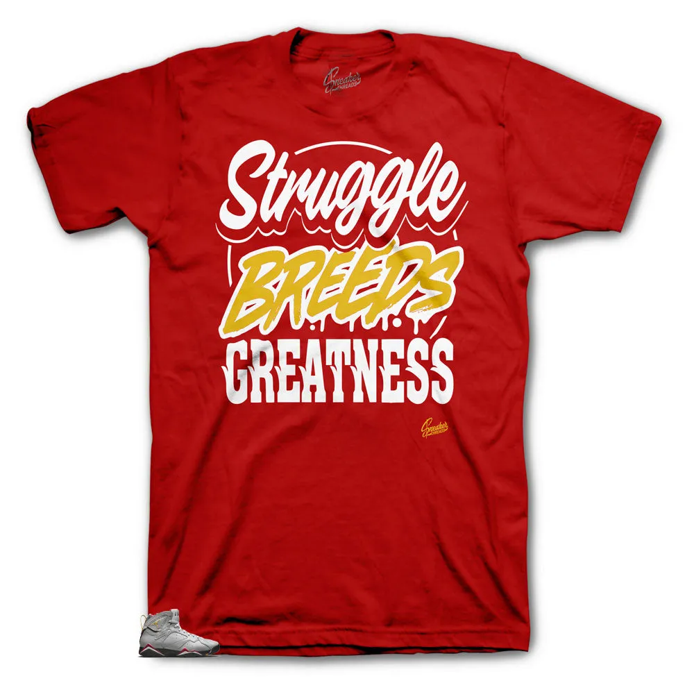 Retro 7 Reflective Struggle Breeds Shirt