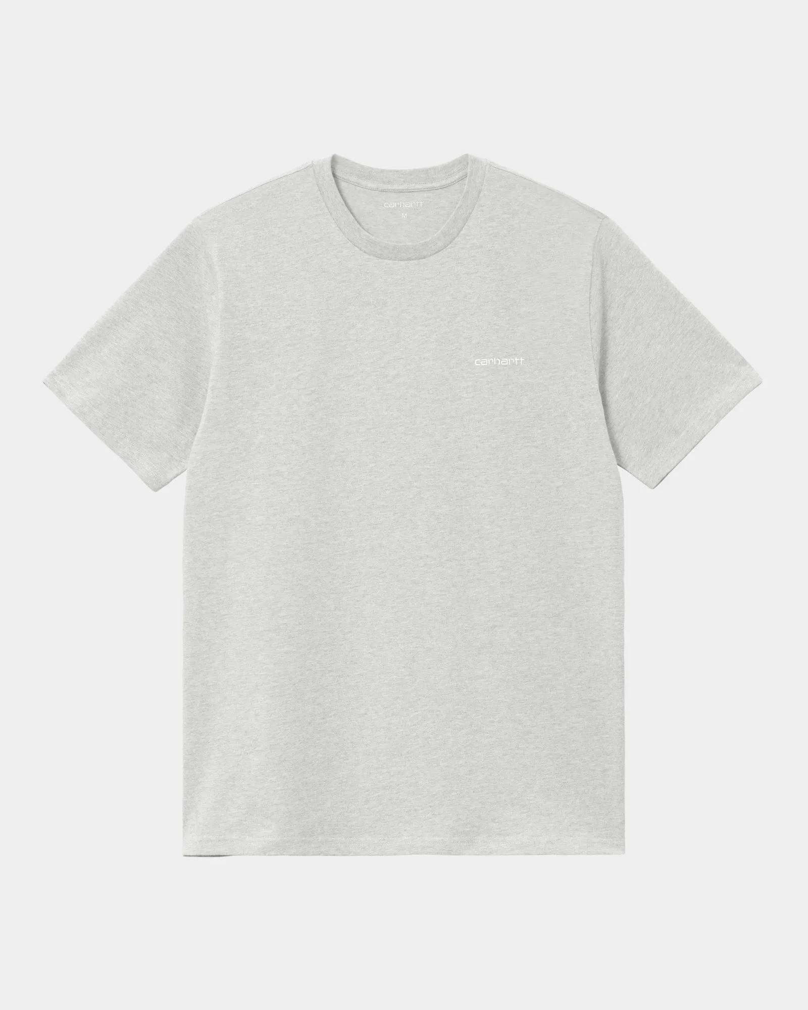 Script Embroidery T-Shirt | Ash Heather