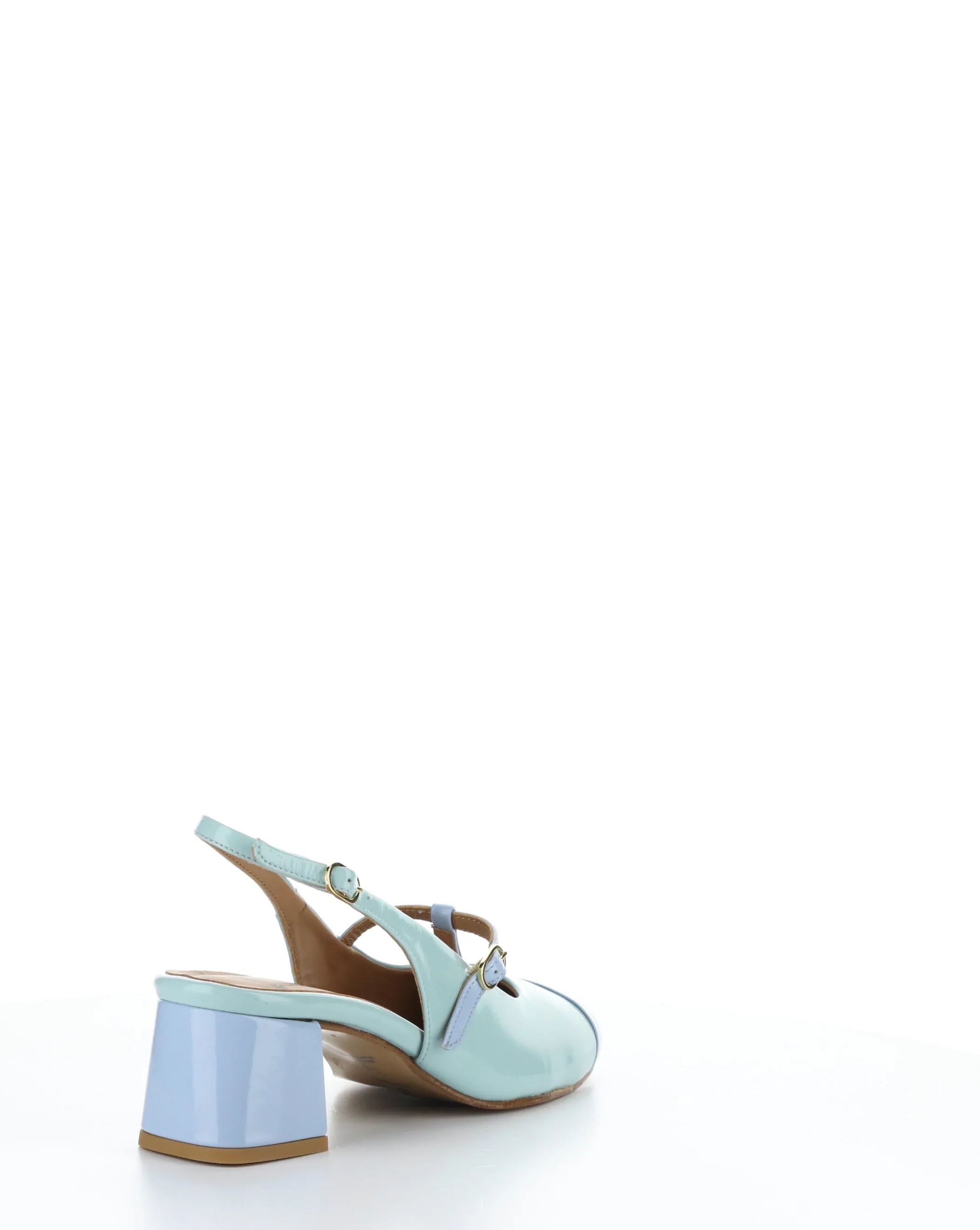 SOLN083FLY 000 SKY BLUE/SPEARMINT Round Toe Shoes