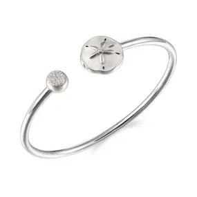 Sunset Sand Dollar Sleek Bangle