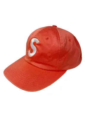 Supreme Leather Strap S Logo 6-Panel Cap Pink [SS15]