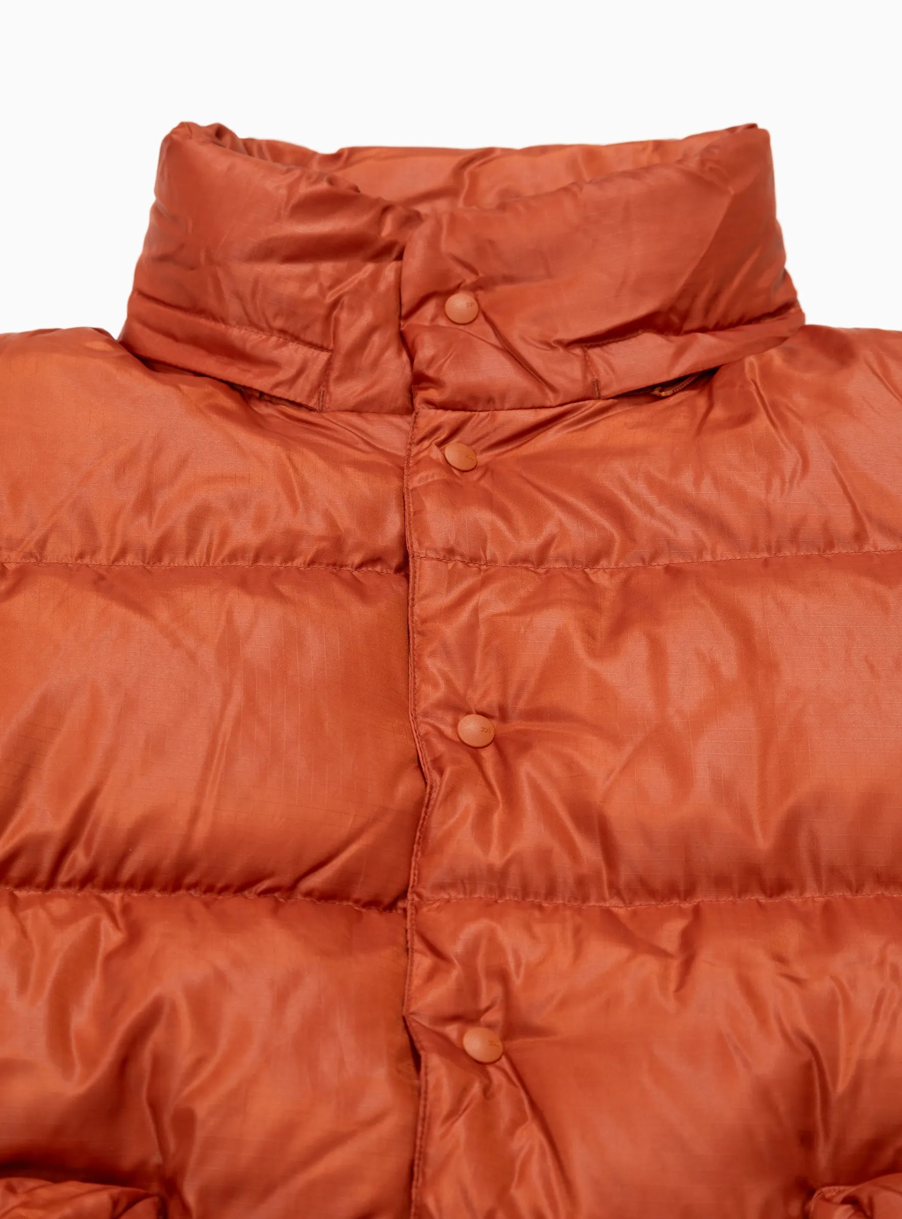 Tech Backpacker Down Parka Dark Orange