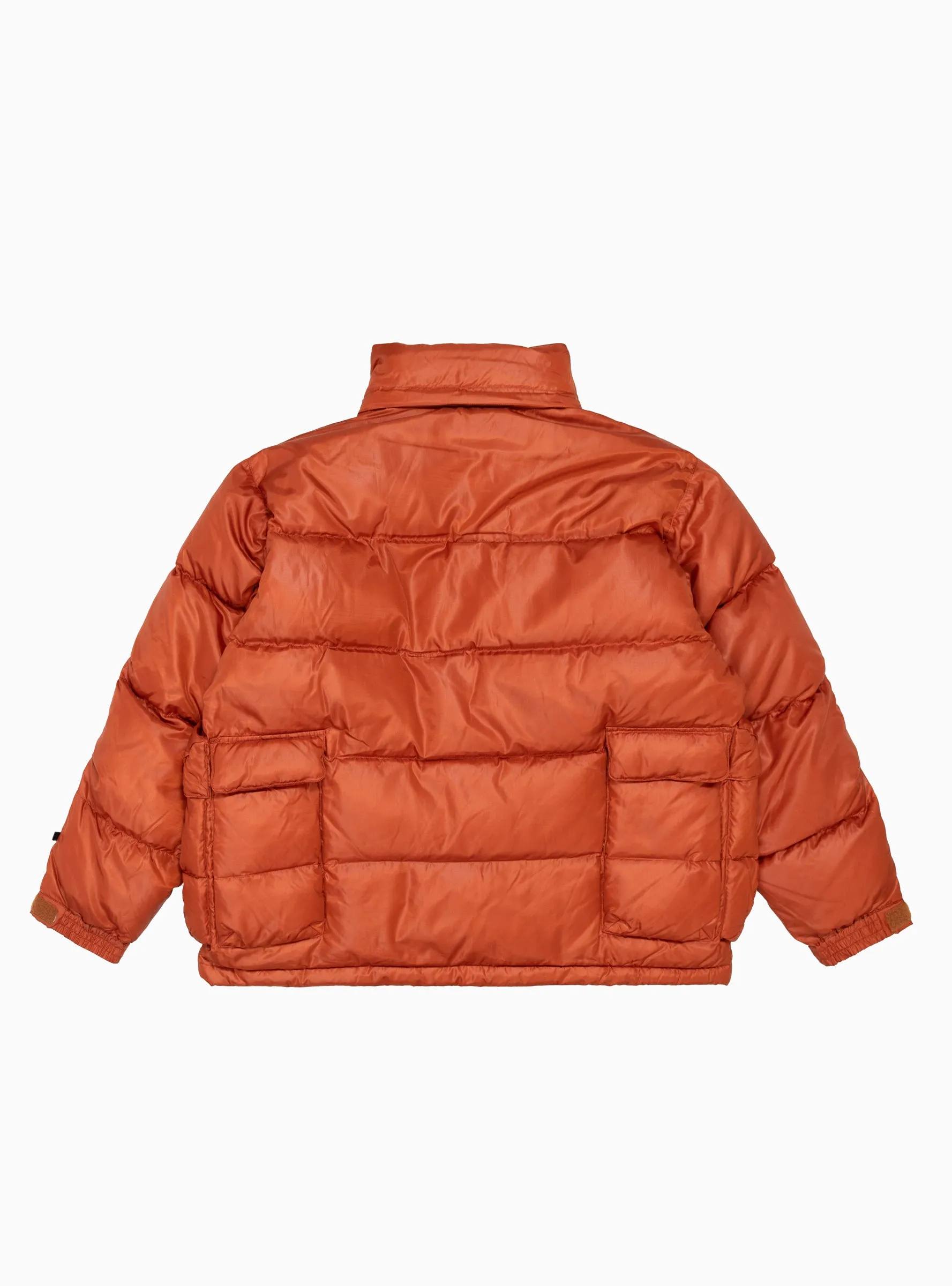 Tech Backpacker Down Parka Dark Orange