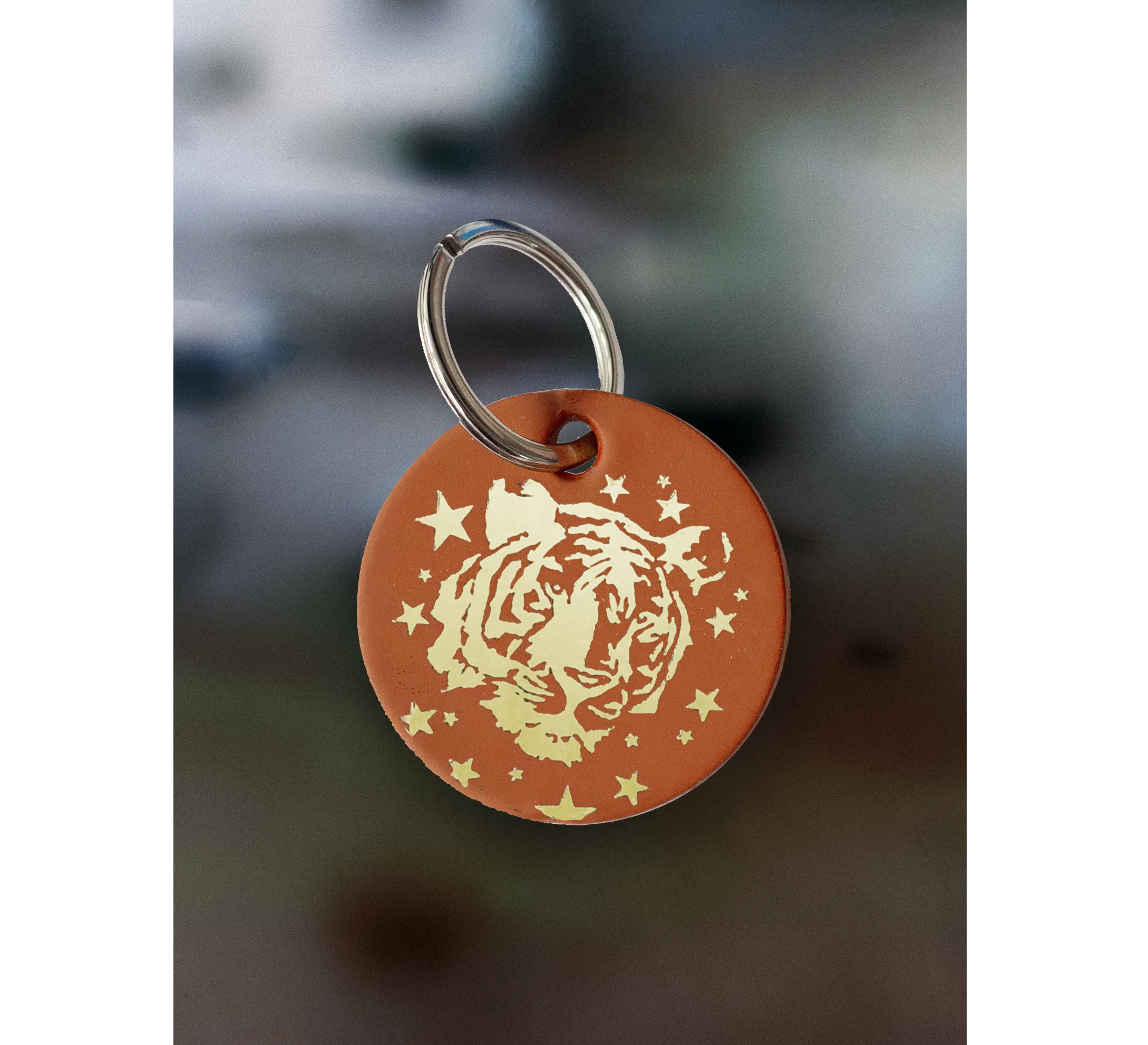 TIGER STARS KEY RING