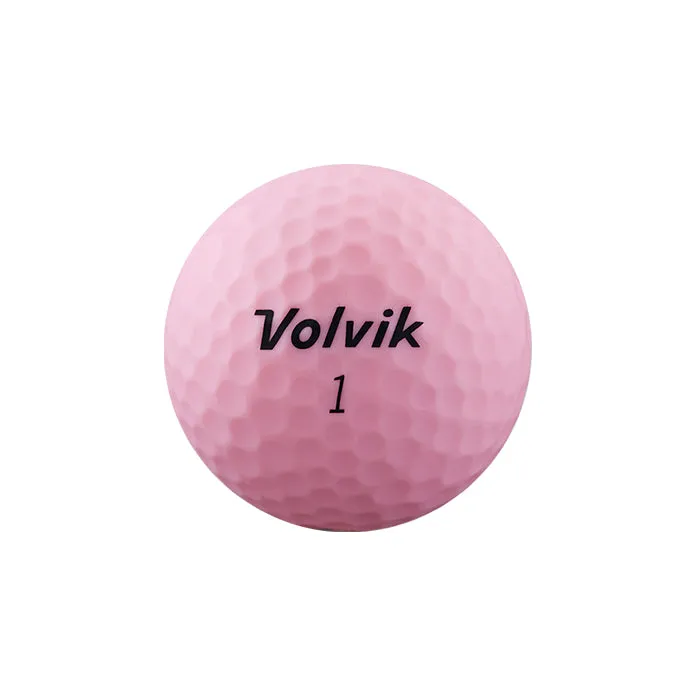 Volvik Vimat Soft Golf Balls - Pink