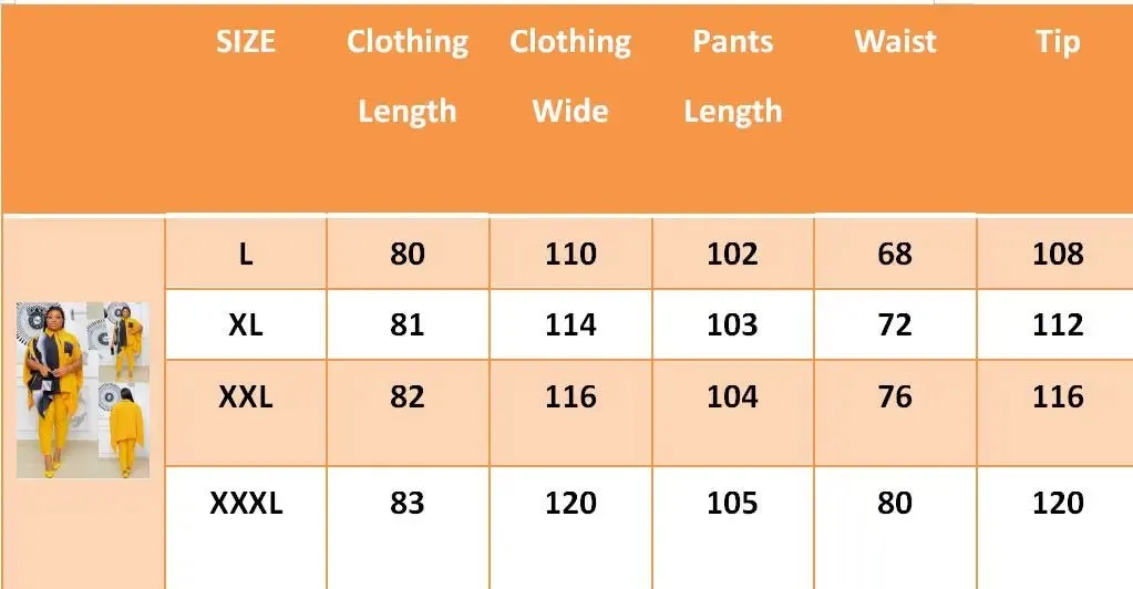 Women's African Fashion Suit – New Design Top and Pants Set