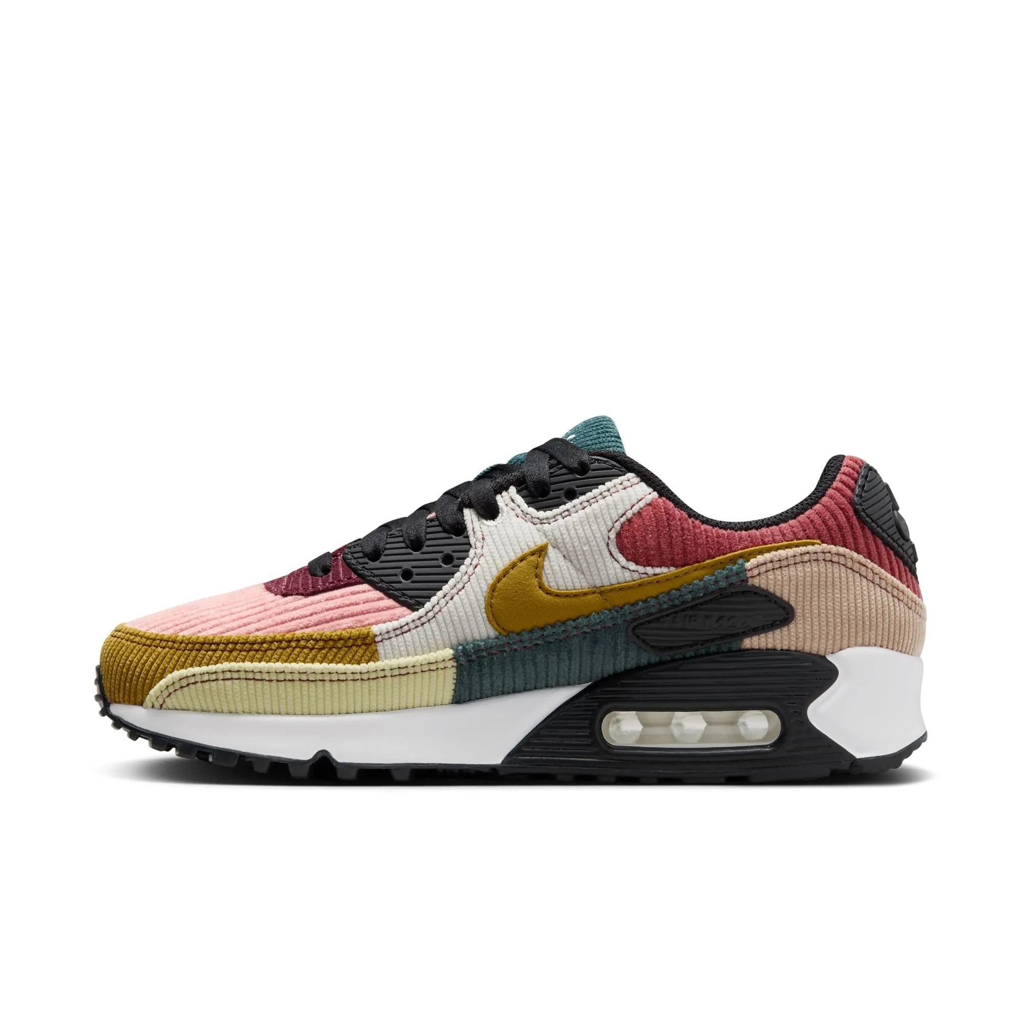 Women's Nike Air Max 90 Black/Bronzine-Red Stardust-Cedar FB8455-001